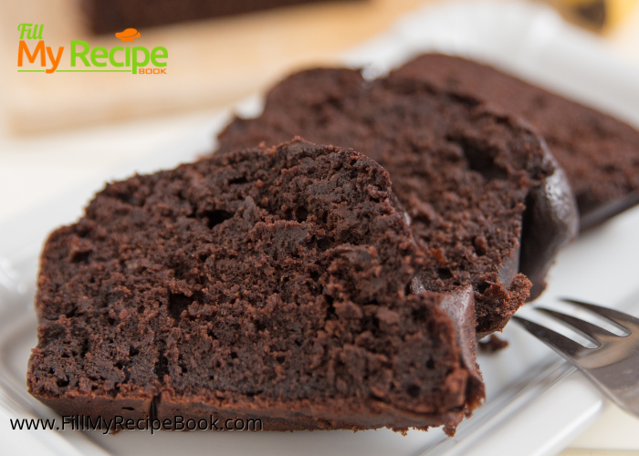 Healthy Moist Chocolate Banana Bread recipe with 100 % cocoa and chocolate chips. The best easy all in one bake, no eggs, no butter, dessert.
