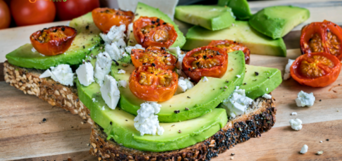 Avocado on Toast Breakfast Ideas. Easy Recipes for a simple healthy plain breakfast with whole wheat toast, mashed or cut avocado and spices.