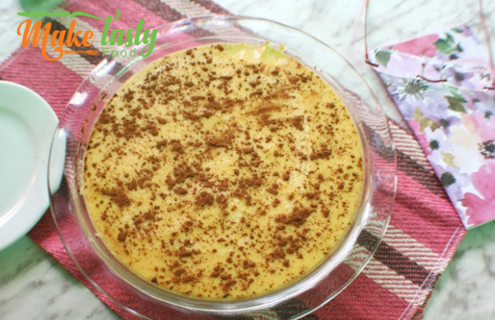 Blissful No Bake Custard Milk Tart