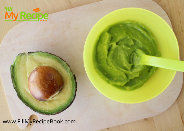 Easy Avocado Baby Food