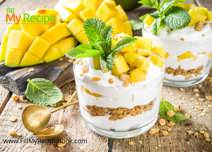 Easy Mango Parfait Recipe