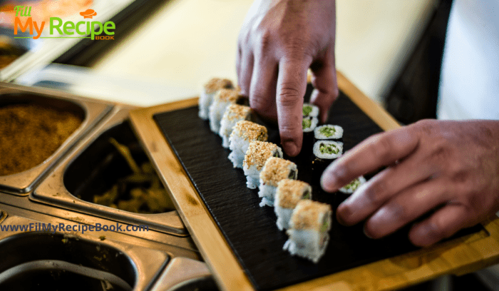 How To Make Your Own Sushi for an asian dish
