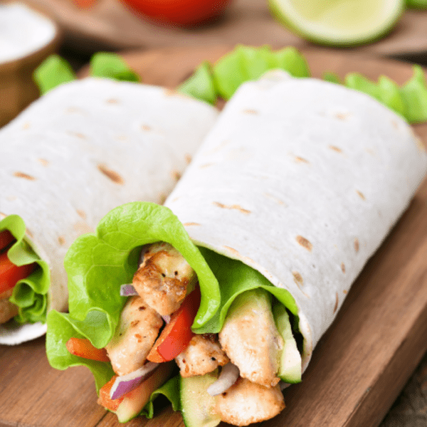 How to Make a Chicken Tortilla Wrap Fill My Recipe Book