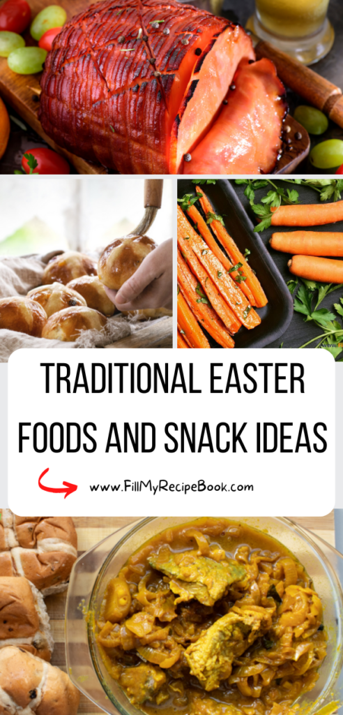 Traditional Easter Foods and Snack Ideas. Explore what is typically enjoyed on Good Friday, Easter Sunday lunch or dinner, easy dessert options for the family.