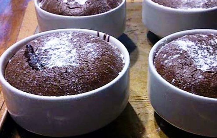 Chocolate molten lava cake