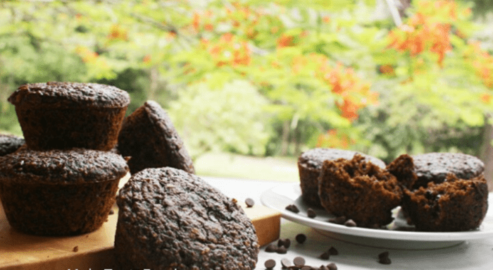 Divine Oat and Chocolate Muffins