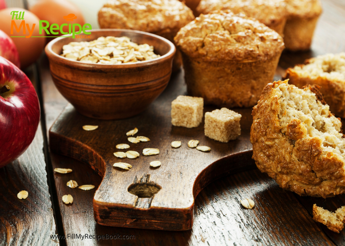 Scrumptious Banana Oat Honey Muffins recipe that are sugar free and healthy. Muffin toppings with coconut oil, cinnamon are so delicious.