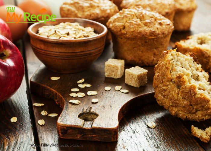 Scrumptious Banana Oat & Honey Muffins recipe that are sugar free and healthy. Muffin toppings with coconut oil, cinnamon are so delicious.