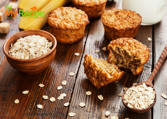 Scrumptious Banana Oat & Honey Muffins recipe that are sugar free and healthy. Muffin toppings with coconut oil, cinnamon are so delicious.