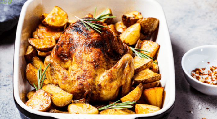 Sunday Roasted Chicken and Potato’s