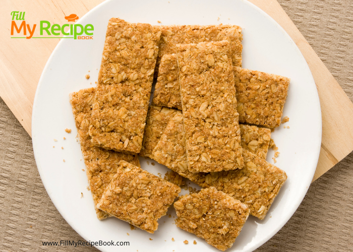 Bake The Best Oat Crunchies recipe idea with coconut and honey. Easy and healthy oatmeal or jungle oats South African family snacks.