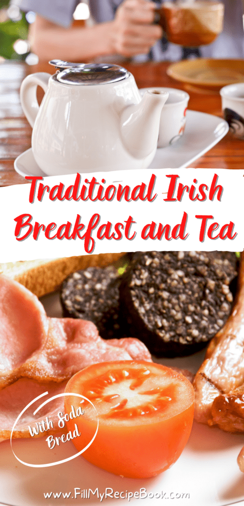 Pinterest image of the recipe for Irish breakfast
