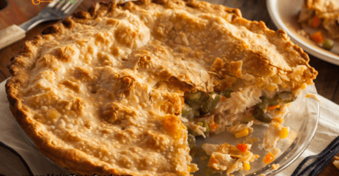 Creamy Chicken and Veggie Pie