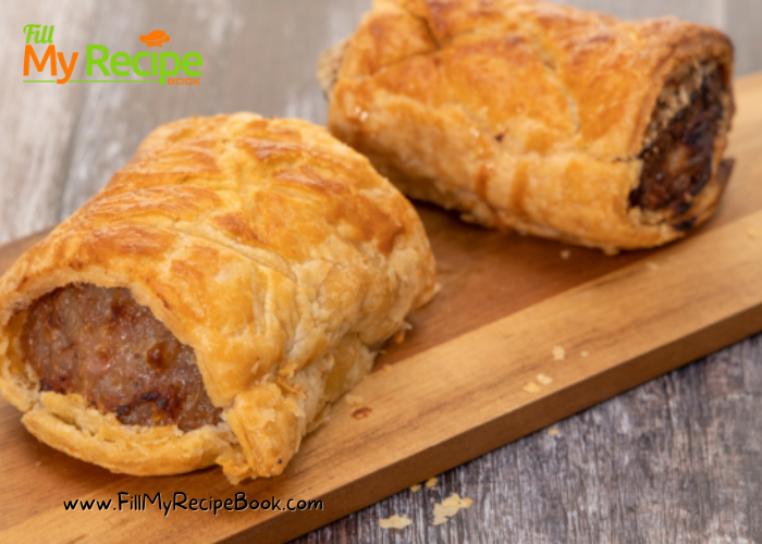 Mini Puff Pastry Sausage Rolls Recipe. Bake these easy homemade sausage rolls made from ground or sausage meat serve as a gourmet appetizer.