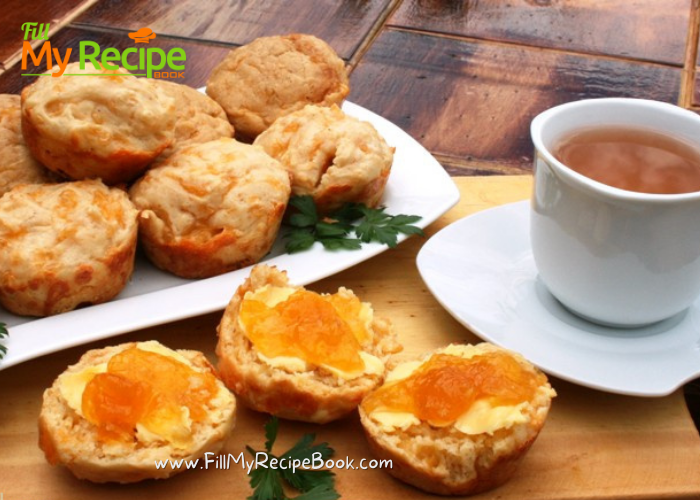 Cheese Scones Sugar Free for a savory morning tea for Mother's Day 