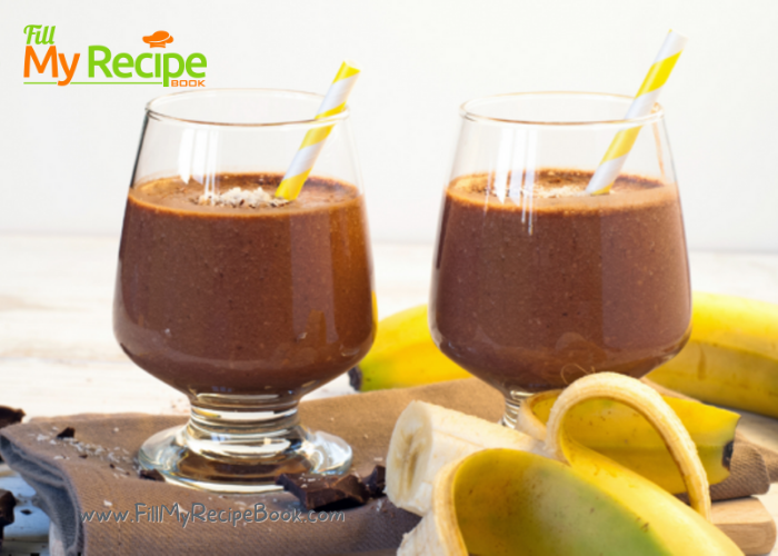 Chocolate Banana Breakfast Smoothie