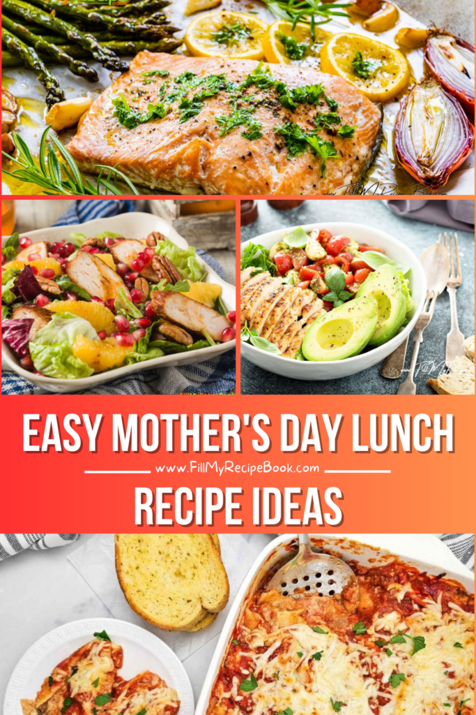 Easy Mother’s Day lunch recipe ideas to make at home, from light salads to hearty family meals. Simple, delicious dishes to plan the perfect lunch menu.