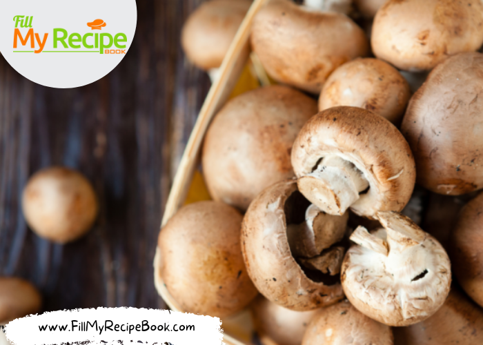 mushrooms, Creamy One Pot Pasta Chicken and Mushrooms recipe. An easy no bake tagliatelle pasta or noodles cooked in coconut milk for lunch or dinner.