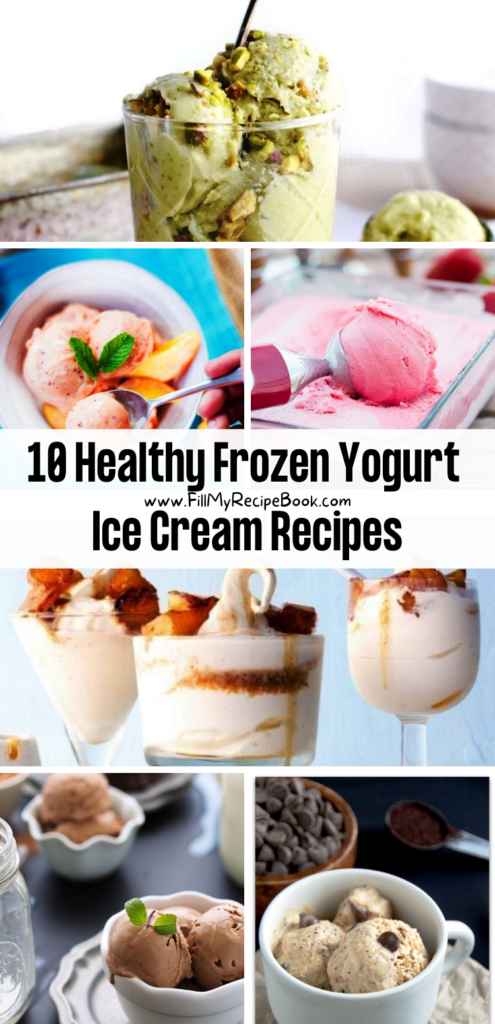 10 Healthy Frozen Yogurt Ice Cream Recipes