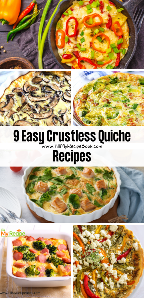 9 Easy Crustless Quiche Recipes