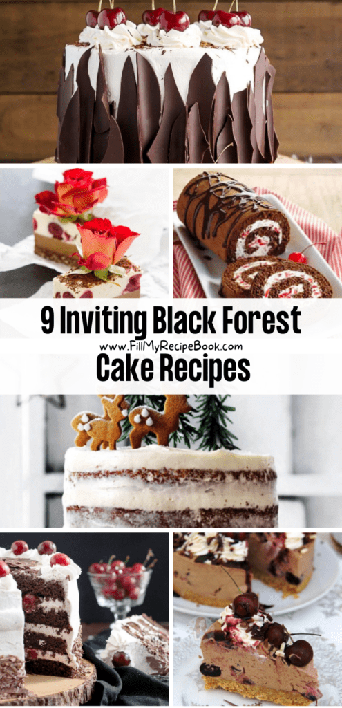 9 Inviting Black Forest Cake Recipes