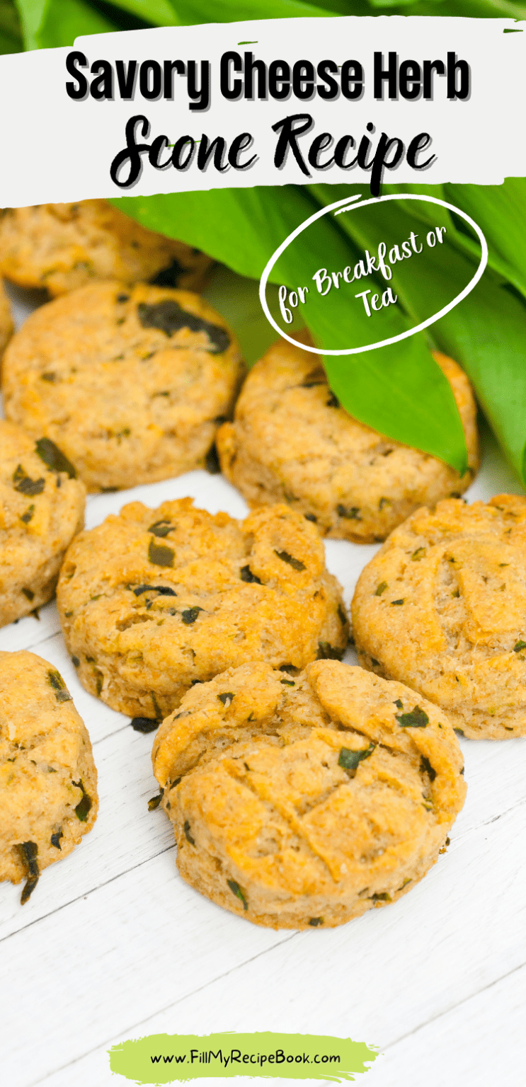 Savory Cheese Herb Scone Recipe Fill My Recipe Book
