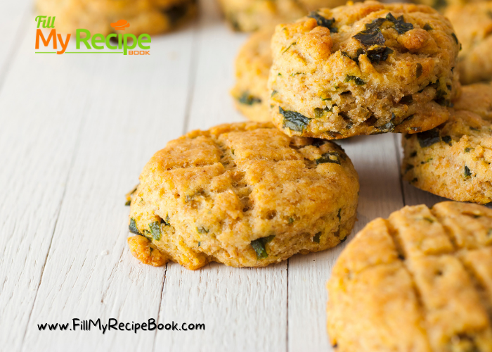 Savory Cheese Herb Scone Recipe that uses cheddar, parsley, pepper and garlic spices for that tangy taste. A breakfast or tea time snack.