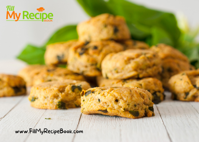 Savory Cheese Herb Scone Recipe that uses cheddar, parsley, pepper and garlic spices for that tangy taste. A breakfast or tea time snack.