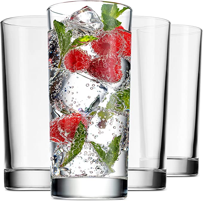 Glass Tall Drinking Glasses