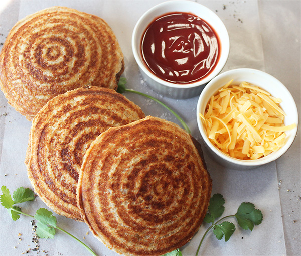 Jaffels that south african will remember. It is toasted bread with fillings of your choice.