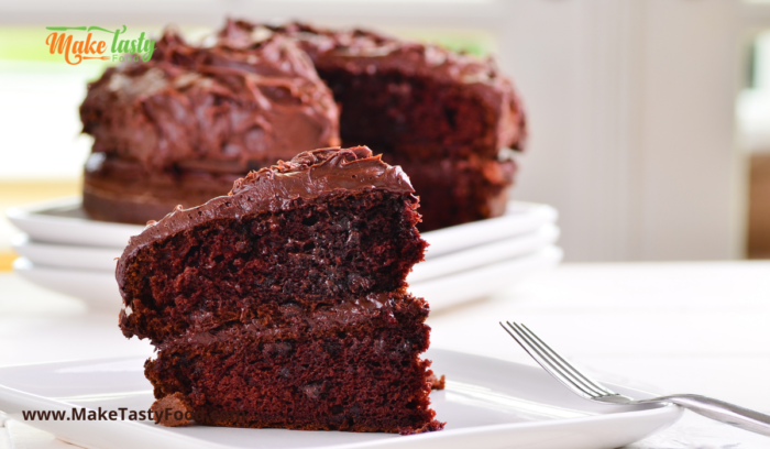 Make a Perfect chocolate cake with that chocolate butter frosting, serve for mothers day
