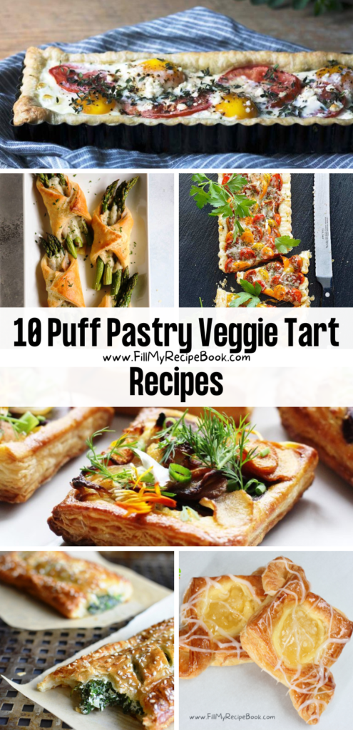 10 Puff Pastry Veggie Tart Recipes