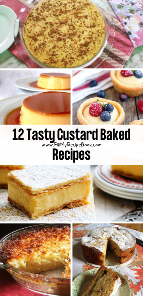 12 Tasty Custard Baked Recipes