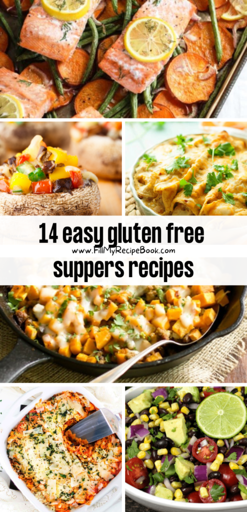 14 Easy Gluten Free Suppers Recipes - Fill My Recipe Book