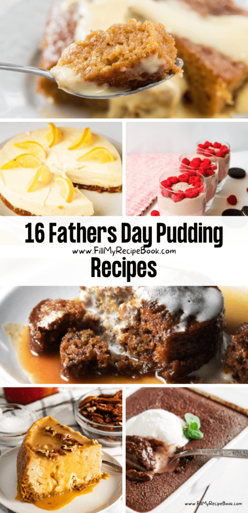16 Fathers Day Pudding Recipes