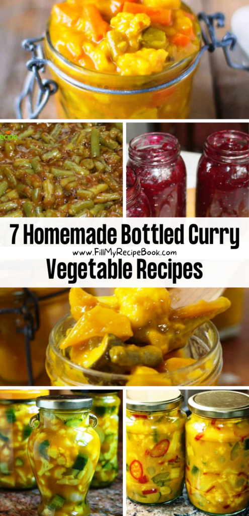 7 Homemade Bottled Curry Vegetable Recipes