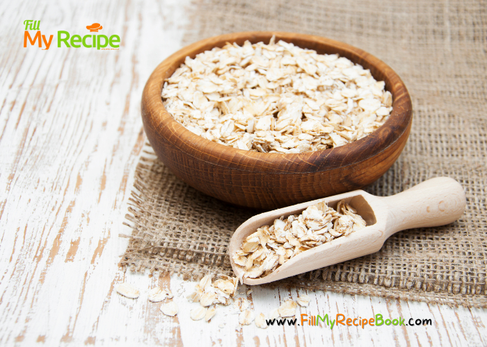 rolled oats, Bake these Oat Raisin and Date Muffins recipe idea for a tasteful snack or light breakfast with a dot of butter, healthy muffins for family.