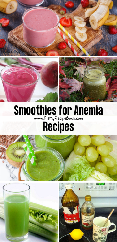 Smoothies for Anemia Recipes