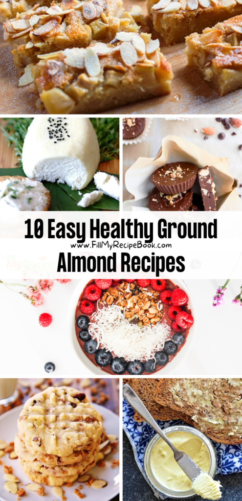 10 Easy Healthy Ground Almond Recipes