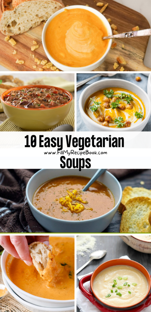 10 Easy Vegetarian Soups