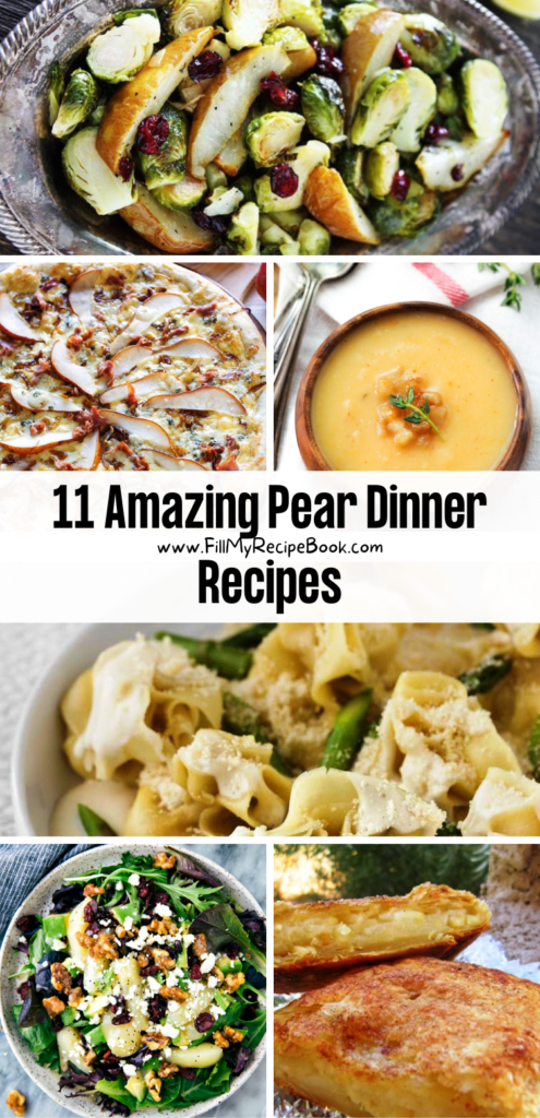 11 Amazing Pear Dinner Recipes