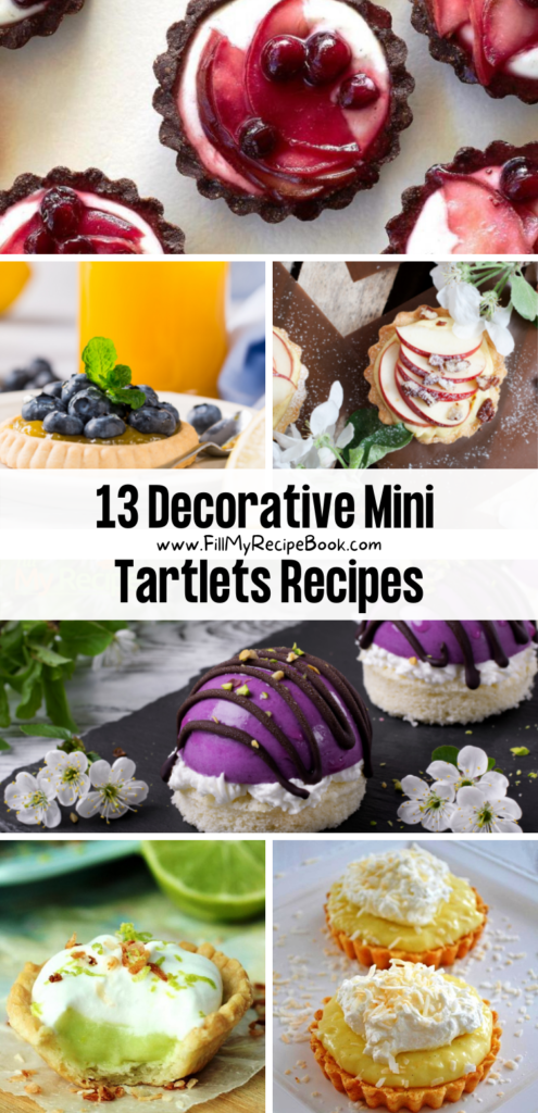 13 Decorative Mini Tartlets Recipes