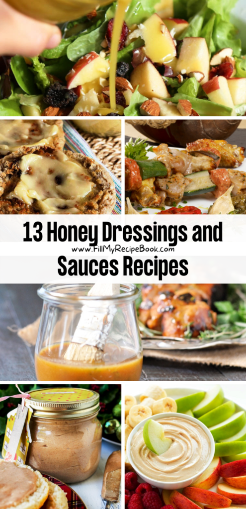 13 Honey Dressings and Sauces Recipes