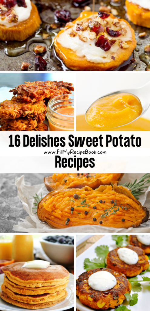 16 Delishes Sweet Potato Recipes 