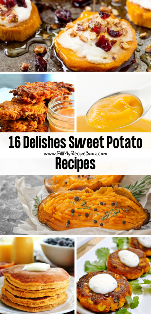 16 Delishes Sweet Potato Recipes