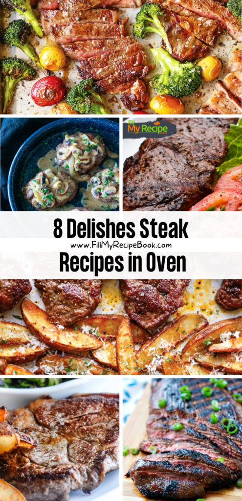 8 Delishes Steak Recipes in Oven