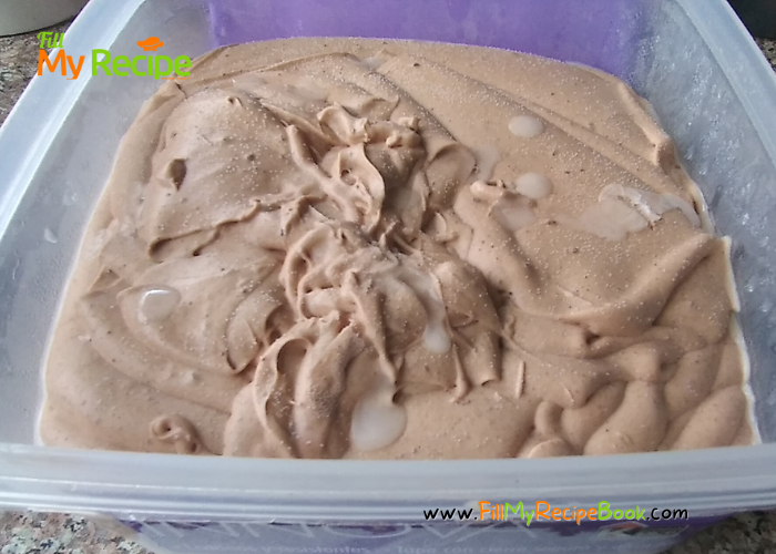 Creamy Chocolate Ice Cream Recipe that is an easy 3 ingredient homemade frozen dessert and a no chum and no bake family recipe.