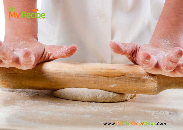 rolling the dough