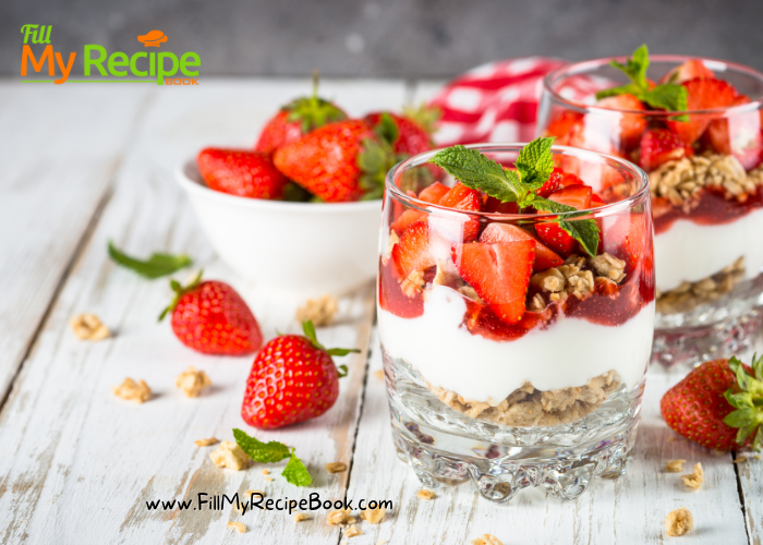 Easy Muesli Yogurt Parfait Breakfast