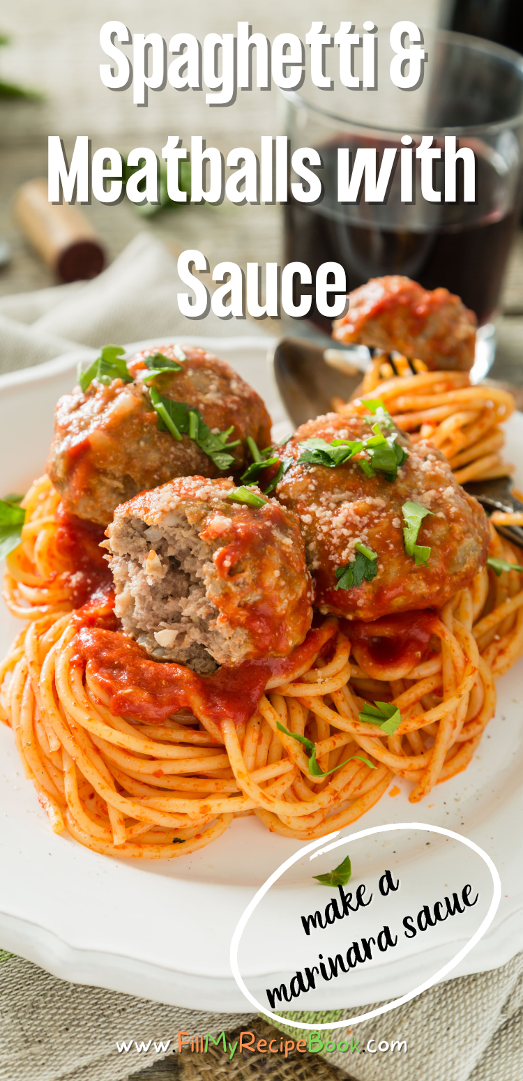 Spaghetti and Meatballs with Sauce
